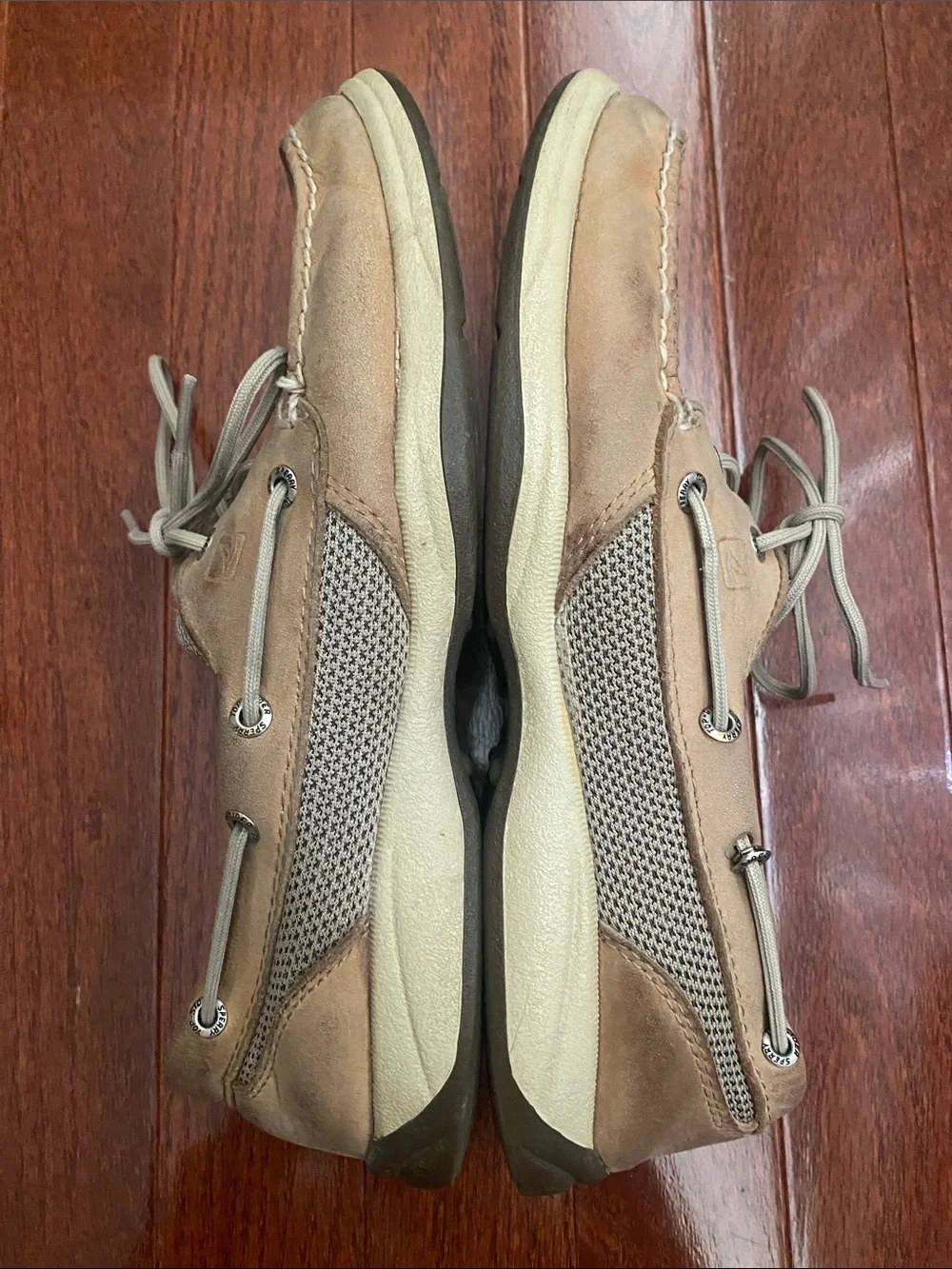 Sperry Women's Tan Leather Boat Shoes